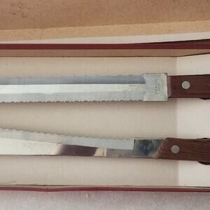 Vintage set of Chefmaster knifes unused set original box stainless steel Japan